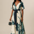 Ocean Blue/White